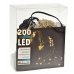 200 Gold Θερμά Λαμπάκια LED Copper Εξωτερικού Χώρου, Χταπόδι με Χρονοδιακόπτη (10x2m)